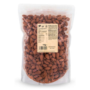 Almonds with a Fine Layer of Dark Chocolate and Cocoa 65g