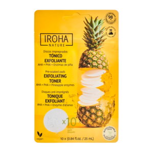 Exfoliating and Illuminating Tonic Discs with Glycolic Acid
