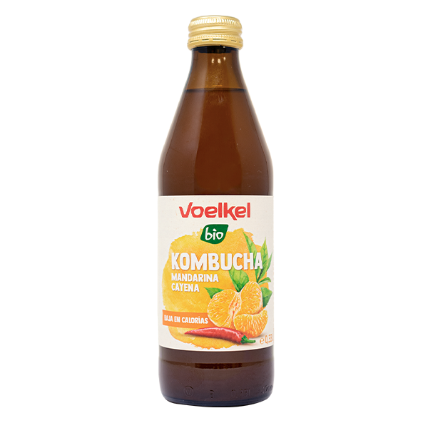 Kombucha Mandarin Cayenne Voelkel 330ml Kombucha Mandarin Cayenne Voelkel 330ml