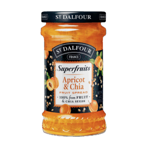 Superfruits Apricot and Chia Seed Jam 170g