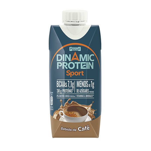 Bebida de proteínas sabor café 330ml Coffee-flavored protein drink 330ml