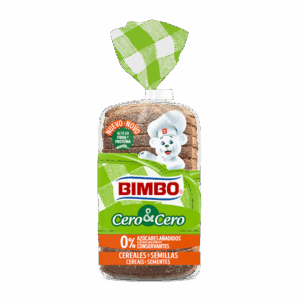 Bimbo Cero Cero bread with cereals and seeds 360g