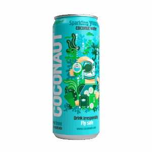 COCONAUT Sparkling Coconut water 330ml