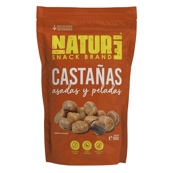 Roasted chestnuts NATUR3 100g Roasted chestnuts NATUR3 100g