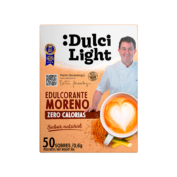 Brown Zero Sweetener Dulcilight 50 sachets Brown Zero Sweetener Dulcilight 50 sachets