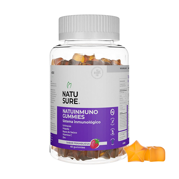 Gummies Natusure 60 unidades NatuInmuno Gommes Natusure 60 unités