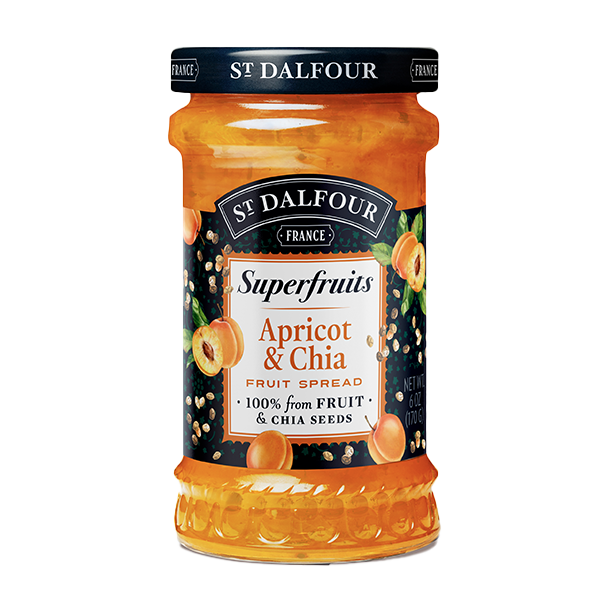 Superfruits Apricot and Chia Seed Jam 170g Superfruits Apricot and Chia Seed Jam 170g