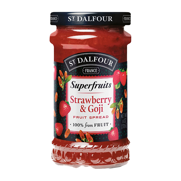 Superfruits Strawberry and Goji Jam 170g Superfruits Strawberry and Goji Jam 170g