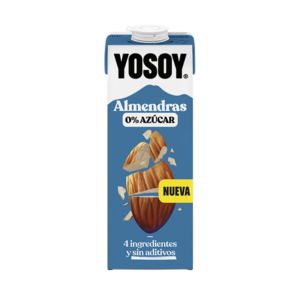 YOSOY Almonds 0% Sugar 1L