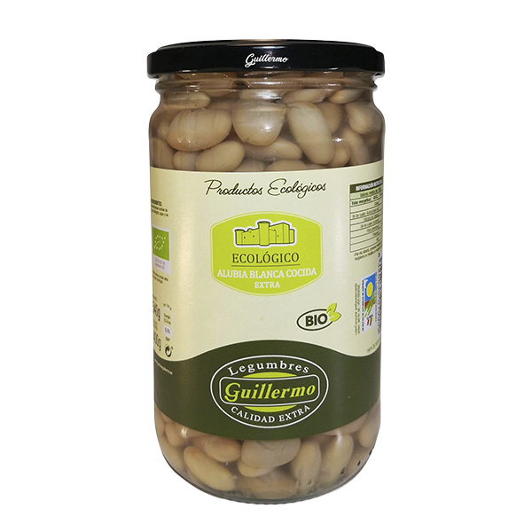Fagioli bianchi cotti biologici 540 g Fagioli bianchi cotti biologici 540 g
