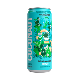 COCONAUT Sparkling Coconut Water 330ml