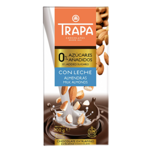 Cioccolato Trapa 0% zuccheri aggiunti