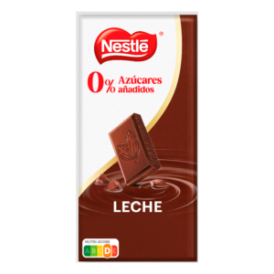 Cioccolato al Latte Nestlé 0% Zuccheri Aggiunti 115g