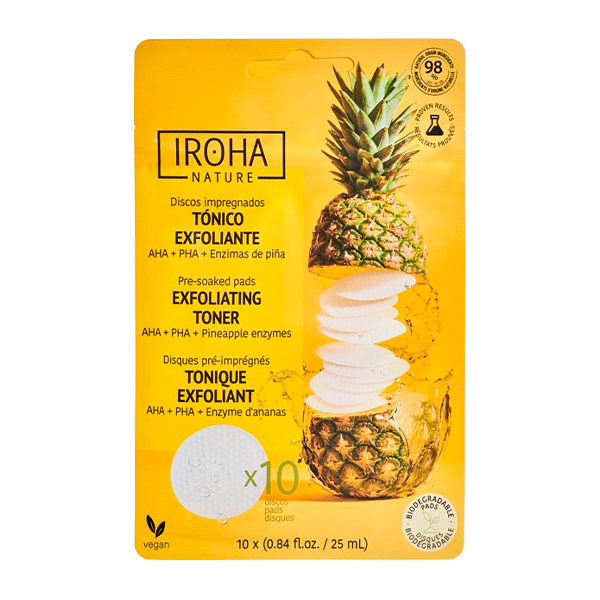 Dischi Tonici Esfolianti e Illuminanti con Acido Glicolico Dischi Tonici Esfolianti e Illuminanti con Acido Glicolico
