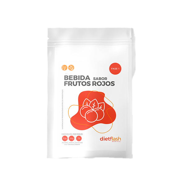 Doy Pack Dietflash Vegan Drink 286g Frutos Rojos Doy Pack Dietflash Vegan Drink 286g Frutos Rojos