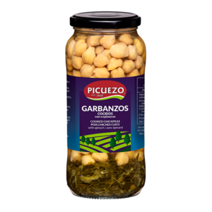 Ceci con spinaci 540g