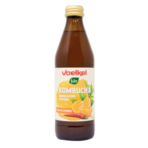 Kombucha Mandarino e Peperoncino Cayenna Voelkel 330ml